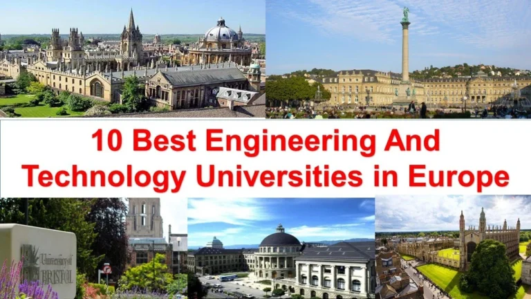 Best Universities For Electrical Engineering in Europe