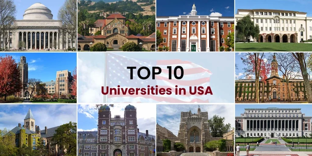 Top 10 Universities in The USA